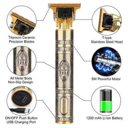 T9 Hair Trimmer For Men, Professional Hair Clipper