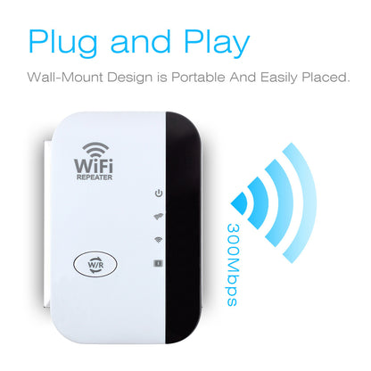 FENVI 300Mbps Wireless WIFI Repeater Remote Wifi Extender